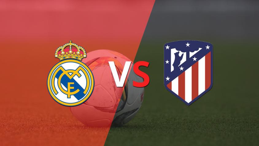 Real Madrid logró igualar el marcador ante Atlético de Madrid