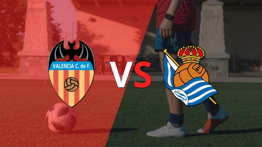 Valencia tiene la necesidad de cortar su racha negativa frente a Real Sociedad