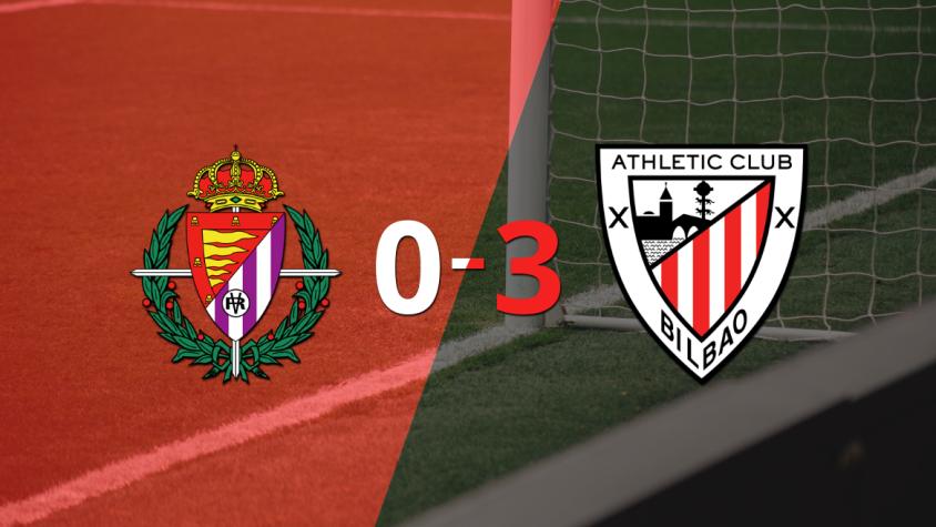 Athletic Bilbao venció con contundencia a Valladolid