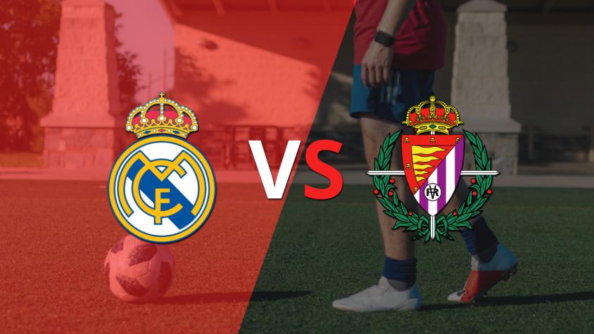 Por la fecha 27 se enfrentarán Real Madrid y Valladolid