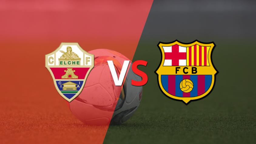 Barcelona golea a Elche en el estadio Martínez Valero Barcelona golea a Elche en el estadio Martínez Valero