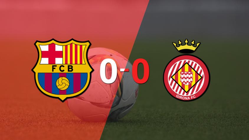 Barcelona y Girona igualaron sin goles en el marcador