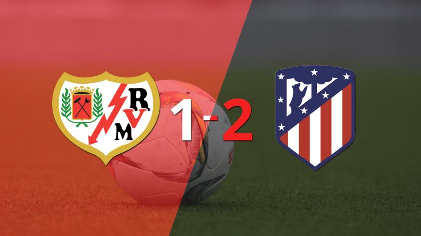 Atlético de Madrid gana de visitante 2-1 a Rayo Vallecano