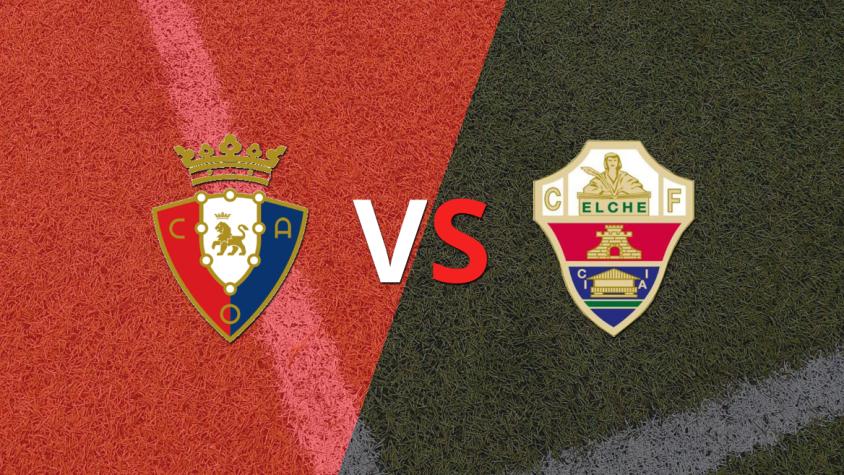 Osasuna y Elche se miden por la fecha 28