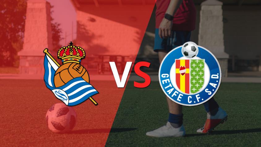 Real Sociedad gana por 2 el juego ante Getafe