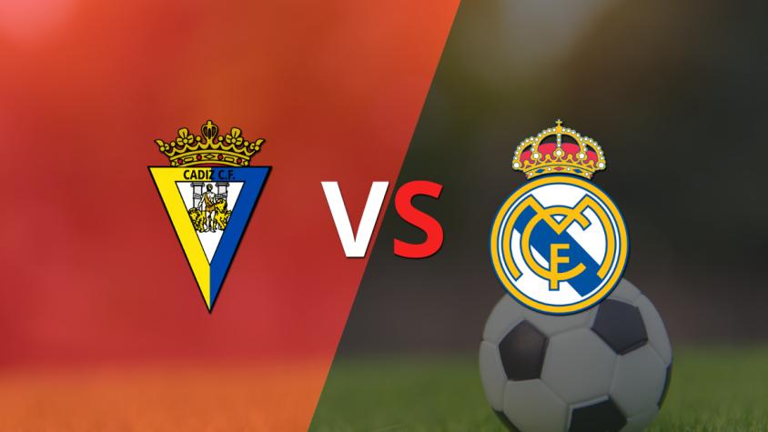 Cádiz recibirá a Real Madrid por la fecha 29