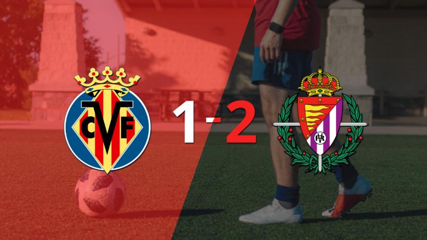 Por una mínima ventaja Valladolid se lleva los tres puntos ante Villarreal