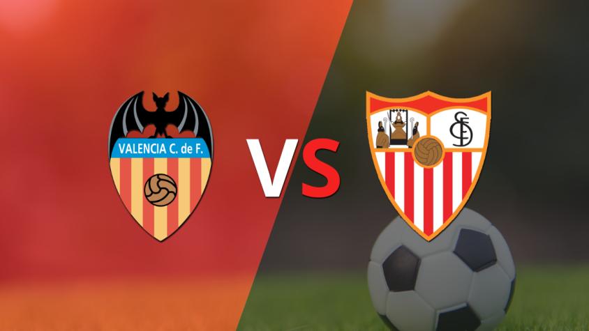 Sevilla se impone por dos goles de diferencia ante Valencia