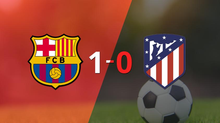En su casa Barcelona derrotó a Atlético de Madrid 1 a 0