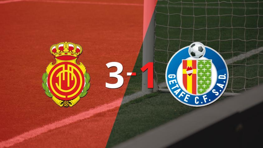 Mallorca gana 3-1 a Getafe con doblete de Lee Kangin