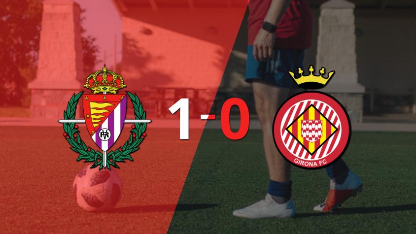 Girona no pudo en su visita a Valladolid y cayó 1-0