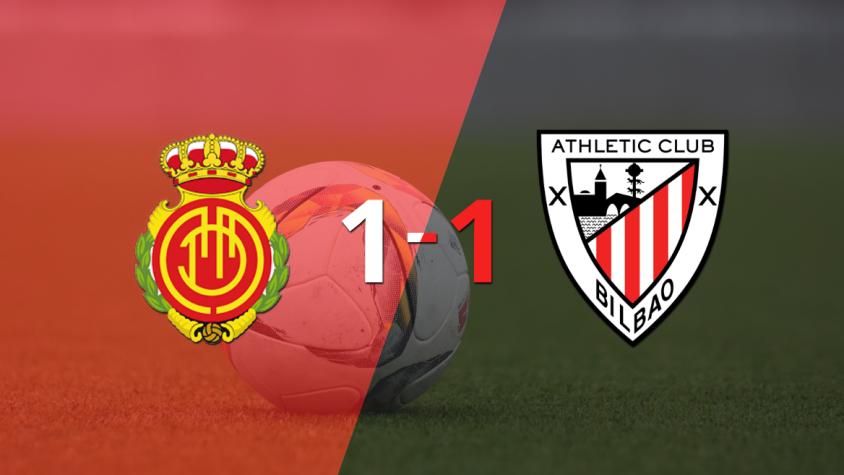 Reparto de puntos en el empate a uno entre Mallorca y Athletic Bilbao