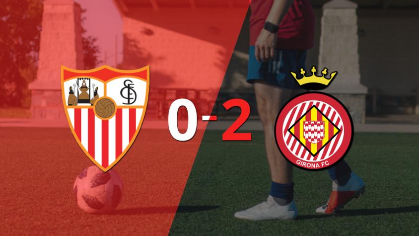 En casa, Sevilla perdió 2-0 frente a Girona