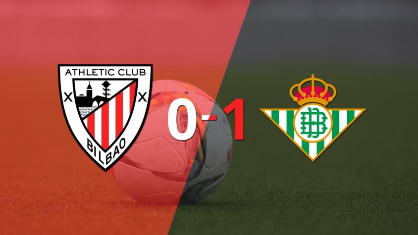 Betis se quedó con el triunfo en una difícil visita a Athletic Bilbao