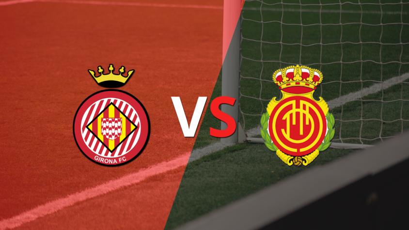 Mallorca llega al empate momentáneo frente a Girona