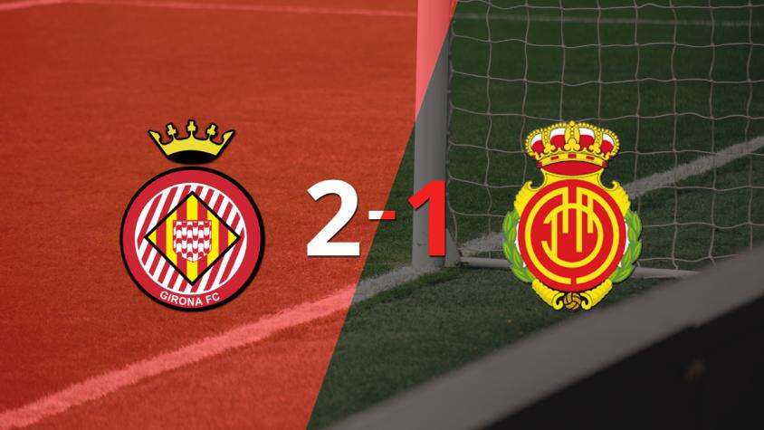 Girona logró una victoria de local por 2 a 1 frente a Mallorca