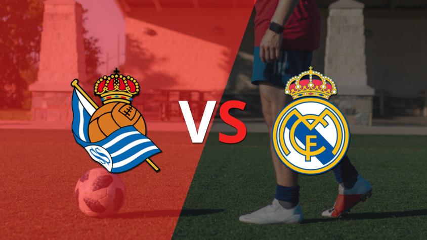 Real Sociedad gana por 2 el juego ante Real Madrid