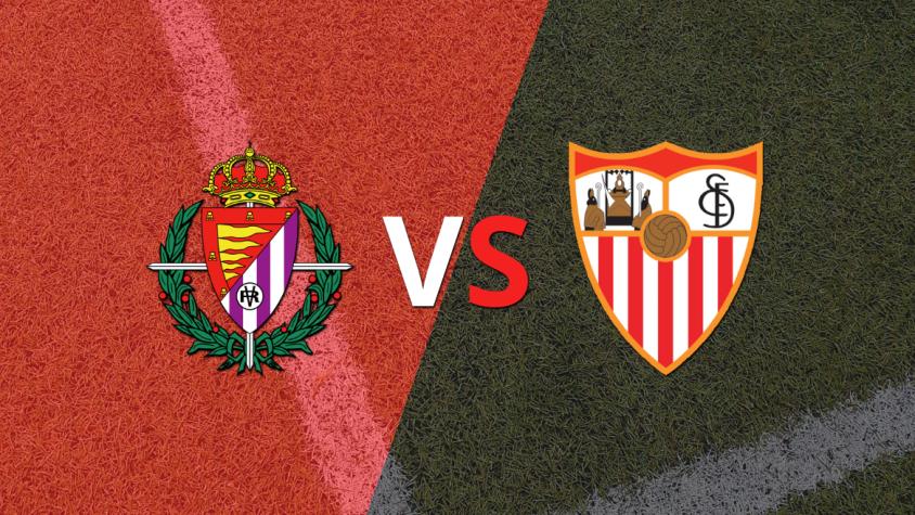 Sevilla aumenta la distancia y marca el segundo en el estadio Municipal José Zorrilla