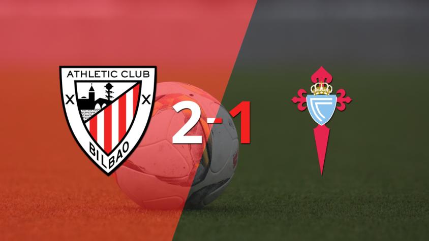 Celta no pudo en su visita a Athletic Bilbao y perdió 2 a 1