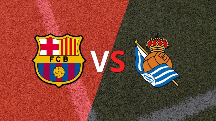 Real Sociedad supera 2 a 1 a Barcelona