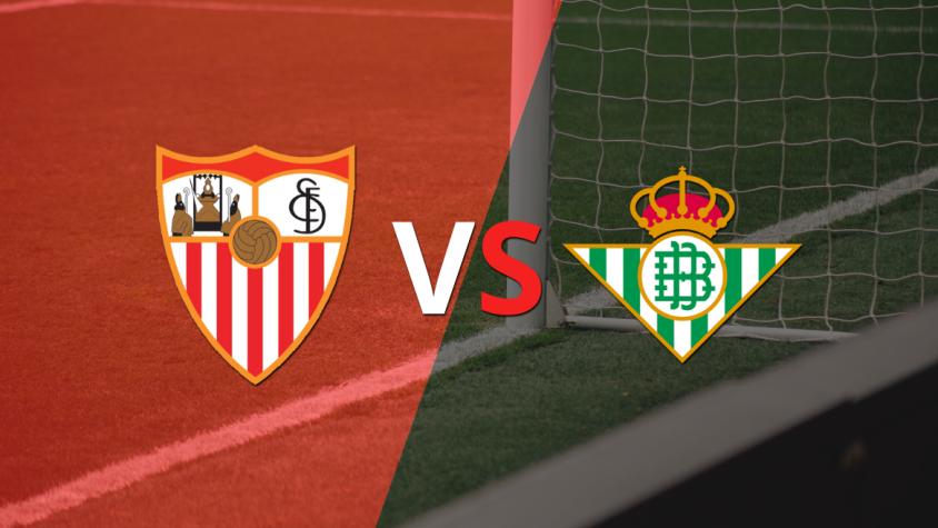 Arranca el segundo tiempo sin goles entre Sevilla y Betis