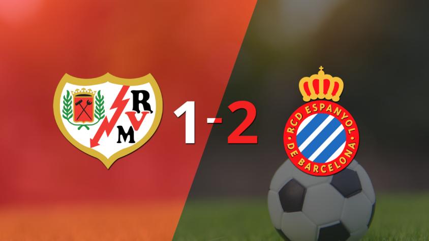 Rayo Vallecano cayó 2-1 en casa frente a Espanyol