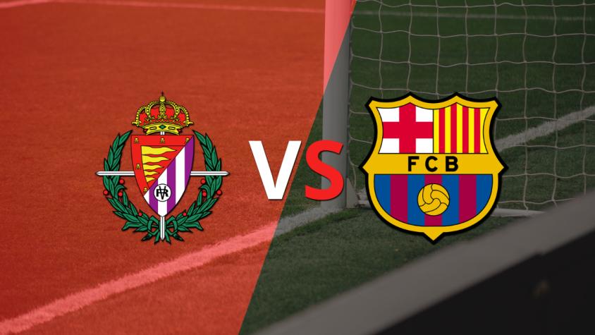 Barcelona juega ante Valladolid para mantenerse en la punta