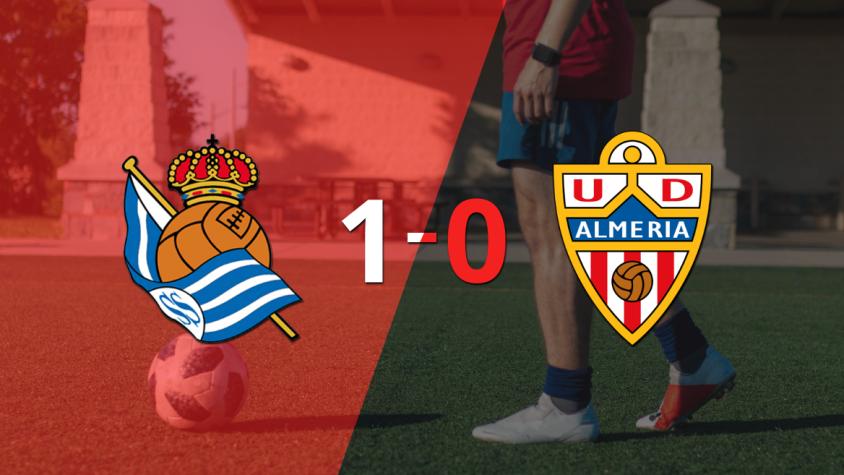 Almería no pudo en su visita a Real Sociedad y cayó 1-0