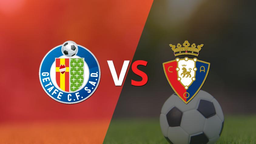 Getafe recibirá a Osasuna por la fecha 37