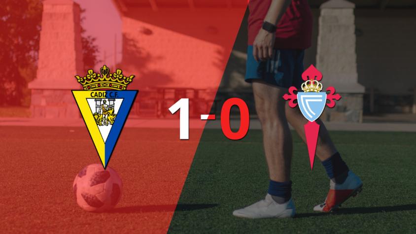 A Cádiz le alcanzó con un gol para derrotar a Celta en el estadio Estadio Nuevo Mirandilla