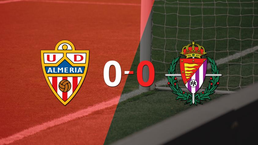 Sin goles, Almería y Valladolid igualaron el partido Sin goles, Almería y Valladolid igualaron el partido