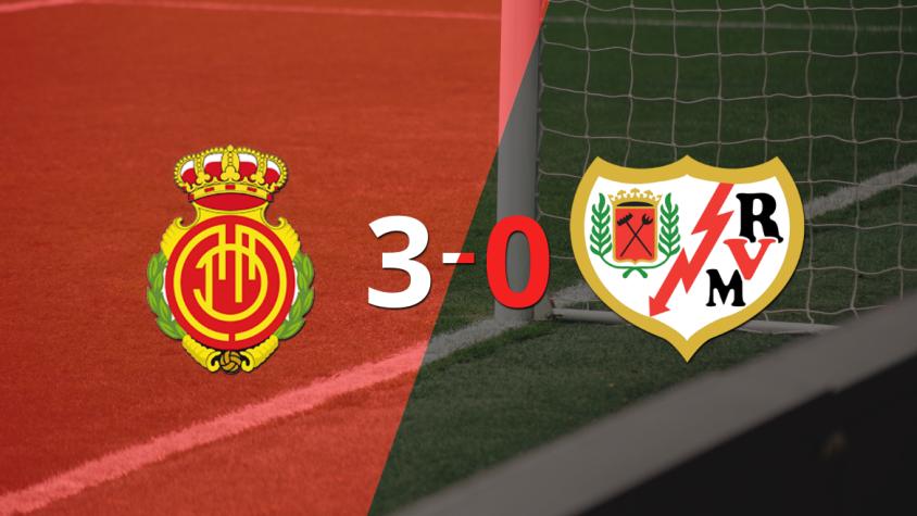 Tranquila victoria de Mallorca por 3 a 0 frente a Rayo Vallecano