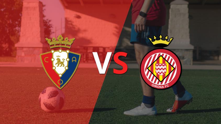 Por la fecha 38, Osasuna recibirá a Girona