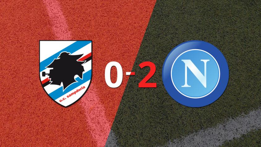 Sampdoria no pudo en casa con Napoli y cayó 2-0