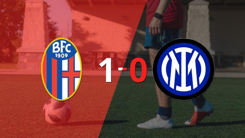 A Bologna le alcanzó con un gol para derrotar a Inter en el estadio Renato Dall`Ara
