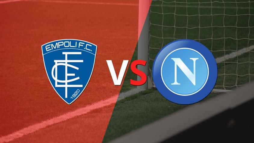 ¡Todo listo para la etapa complementaria! Napoli es el ganador parcial por 2-0