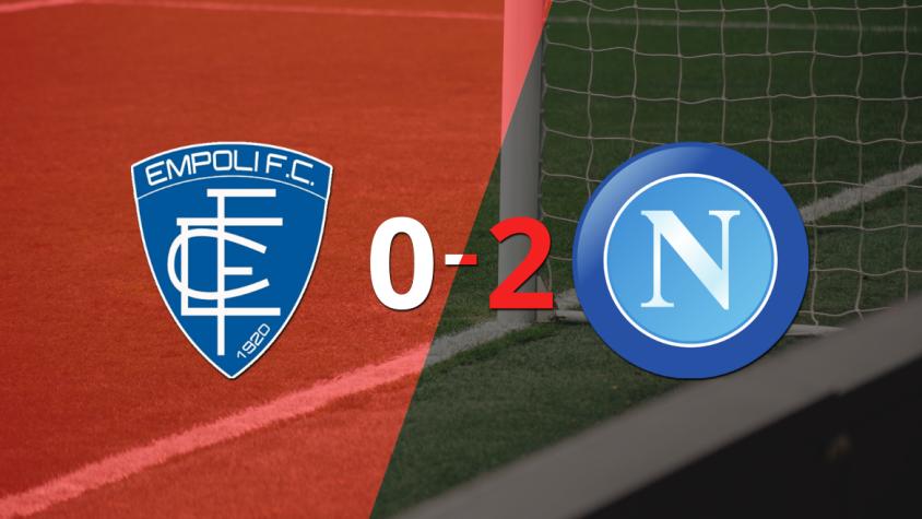 Napoli, de visitante, derrotó 2-0 a Empoli
