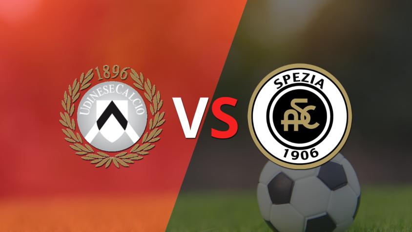Spezia le empató a Udinese en el estadio Stadio Friuli