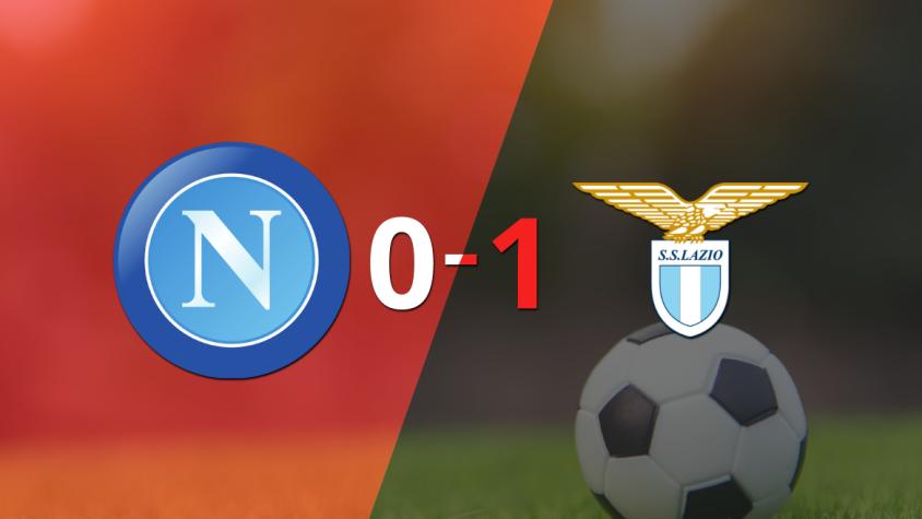 Napoli cayó en casa frente a Lazio 1-0