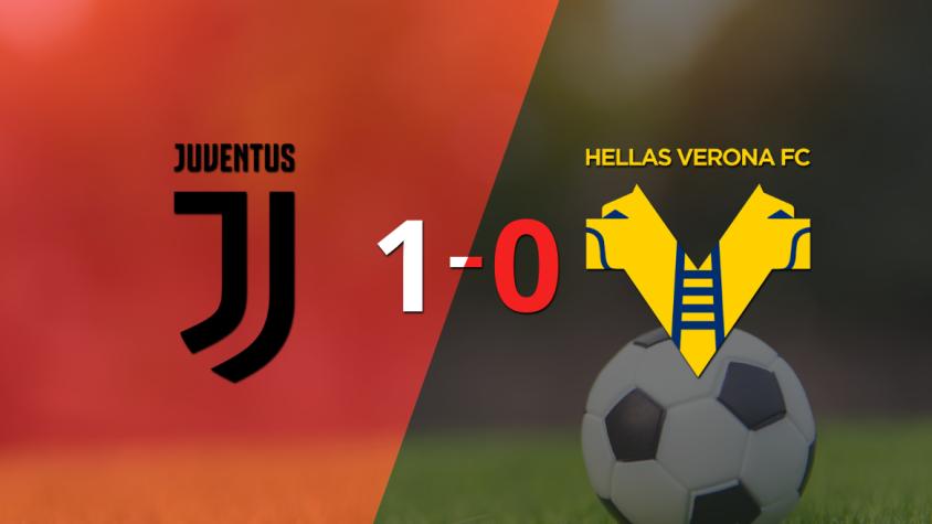 Juventus venció por la mínima a Hellas Verona Juventus venció por la mínima a Hellas Verona