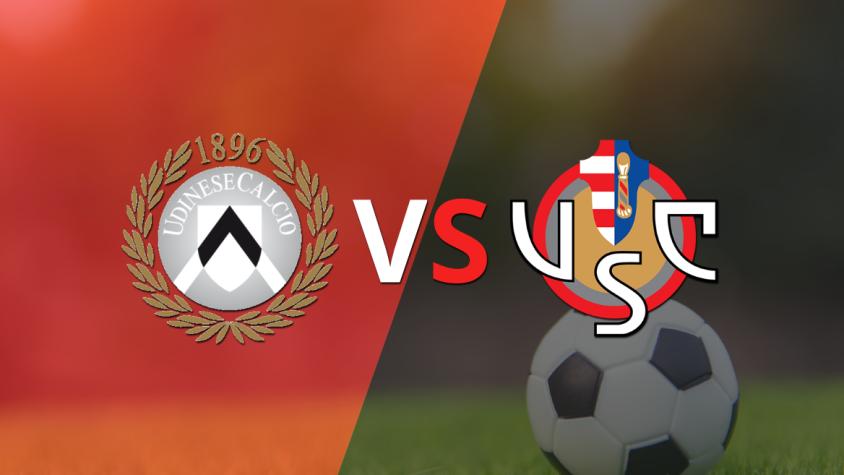 ¡Ya se juega la etapa complementaria! Udinese vence a Cremonese por 3-0