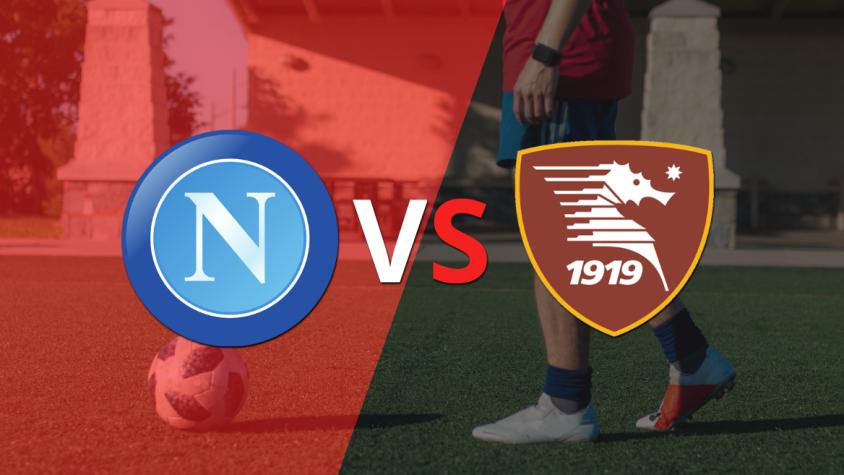 Salernitana igualó el juego ante Napoli