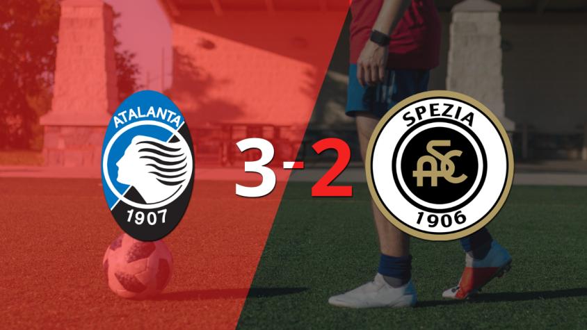 A puro gol, Atalanta se quedó con la victoria frente a Spezia por 3 a 2