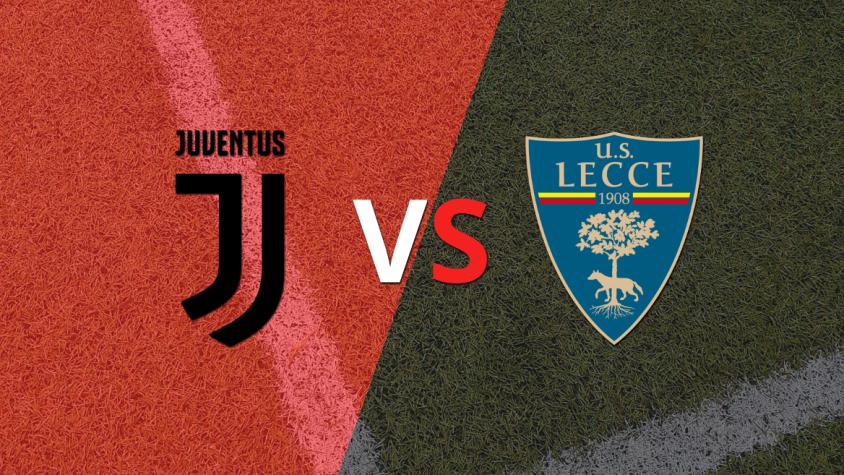 Juventus y Lecce se miden por la fecha 33