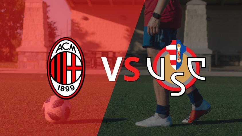 Milan igualó el juego ante Cremonese