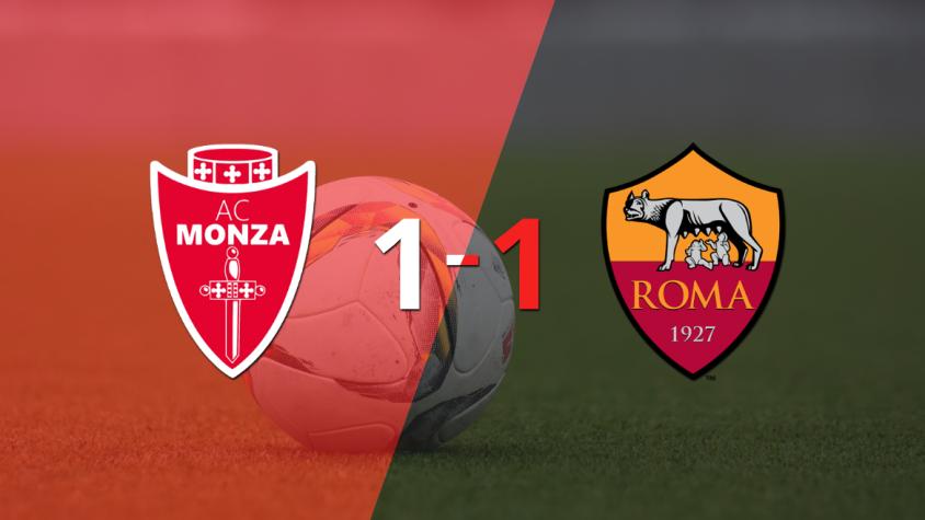 Monza y Roma igualaron 1 a 1