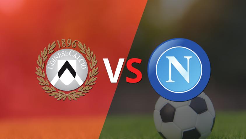 Napoli enfrenta a Udinese buscando seguir en la cima de la tabla