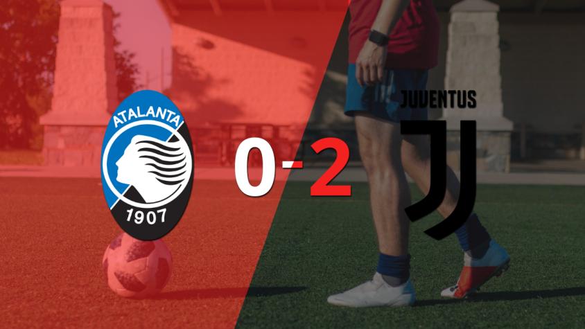 Juventus fue superior y venció por dos goles a Atalanta en el estadio Gewiss Stadium