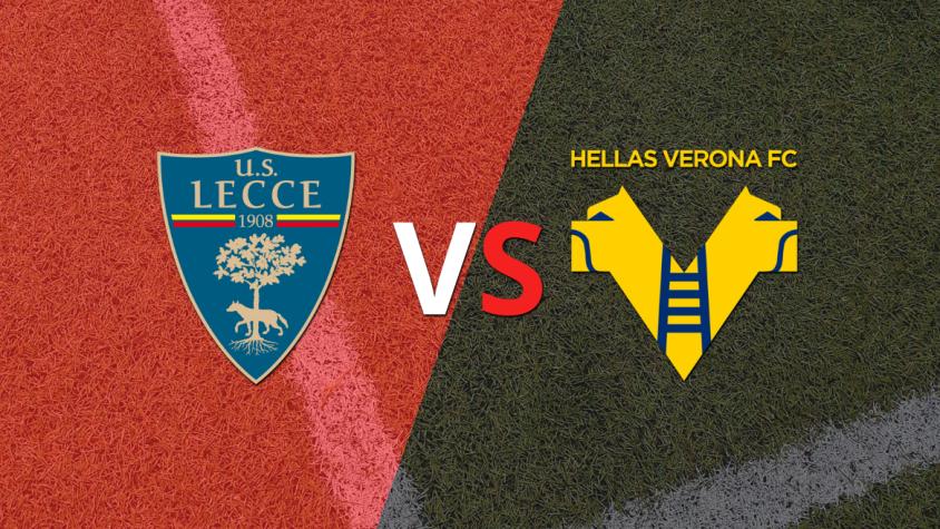 Lecce y Hellas Verona se miden por la fecha 34