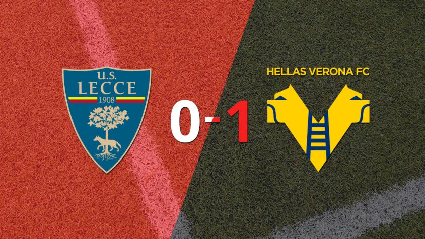 Hellas Verona se impuso con lo justo ante Lecce
